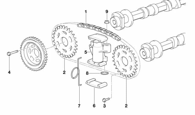 Junta tórica (O-Ring) OEM 07119906361 para BMW E34, E39, E32, E38, E31, E53, E52 y BMW Motorrad SK42, K46, K47, K49, K63, K66, K67, K69, KM3. Original BMW.