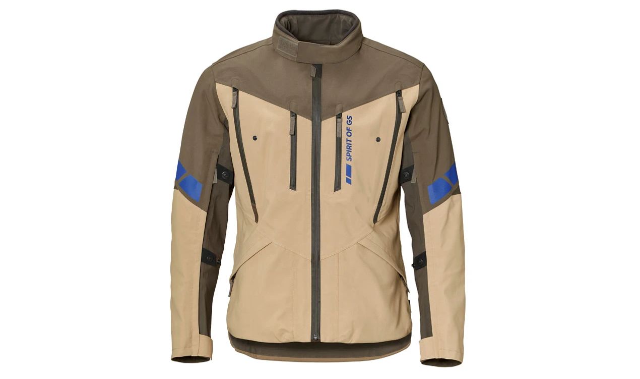 GS Namib GORE-TEX Jacket Camel OEM 76117913056 for all BMW motorcycles. Original BMW Motorrad.