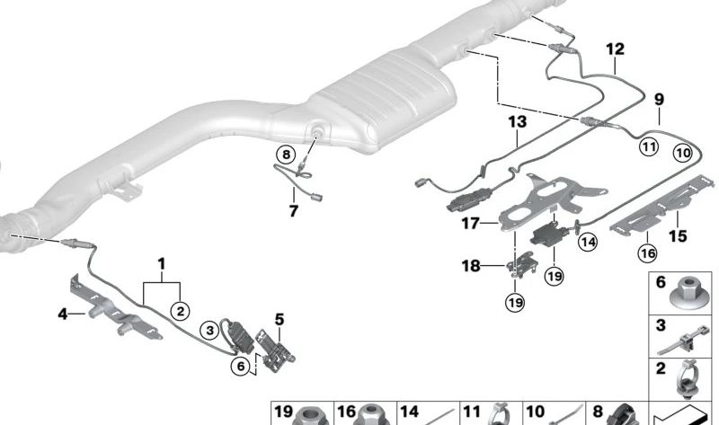 Unità di controllo OEM 13628570053 per BMW G42, G20, G21, G28, G22, G23, G26, G30, G31, G32, G11, G12, G14, G15, G16, G01, G02. BMW originale.