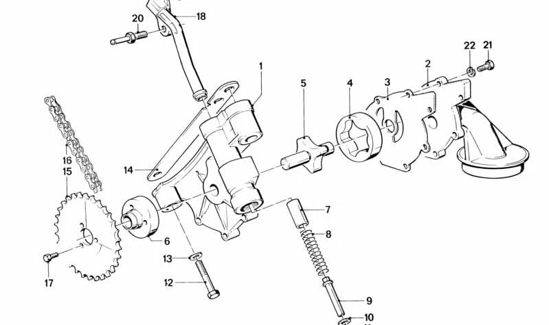 Tapón de eje cigüeñal OEM 11411256884 para BMW E21, E12, E28, E24, E23, 114, 1502, 1600, 2002, 2500, 2800, 3.0, 3.3. Compatible con motores M10. Pieza original BMW.