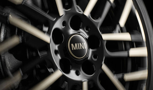Tapacubo OEM Tire Center 36135B30FD0 für Mini F20, F55, F56, F57, F65, F66, J01, J05, F54, F60, F67, U25. Original Mini.