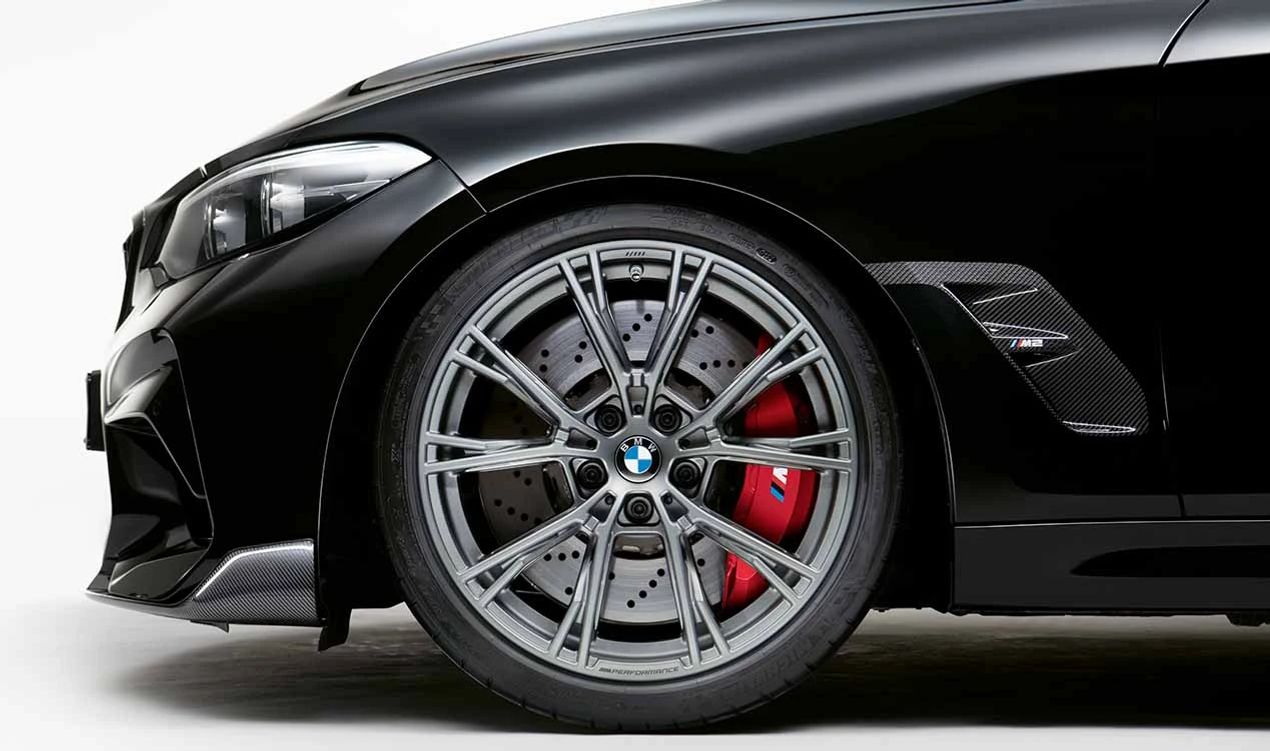 Juego de ruedas completo M Performance Y-Speiche 1111 para BMW Serie 3 E46, Serie 5 E39, Serie 7 E38 (OEM 10015581). Original BMW.