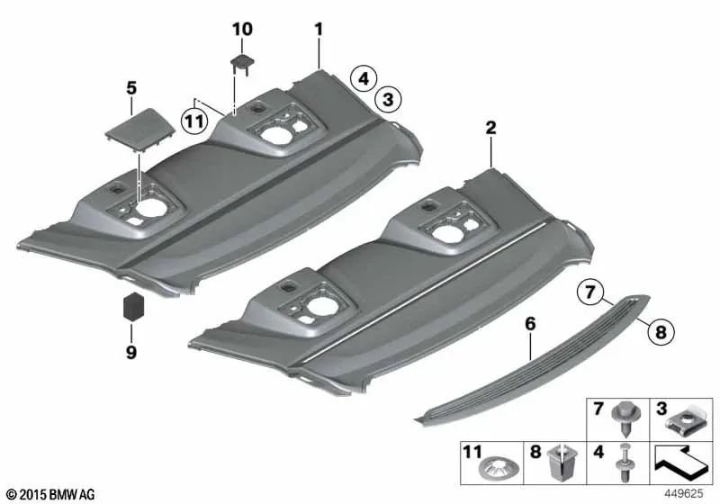BMW F13N Kindersitz Piktogramm, E53 (OEM 51477019258). Original BMW