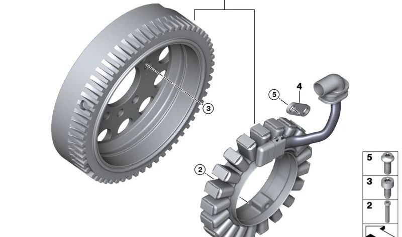 Tornillo OEM 07129909660 para BMW Motorrad R1200GS, R1250GS, F800GS, F850GS, S1000RR, K1600GT, R NineT y más modelos compatibles. Repuesto original BMW Motorrad.