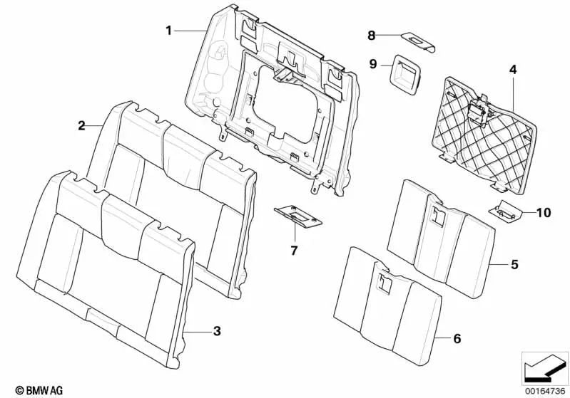 Blende Betätigung per BMW E88 (OEM 52209137033). BMW originale.