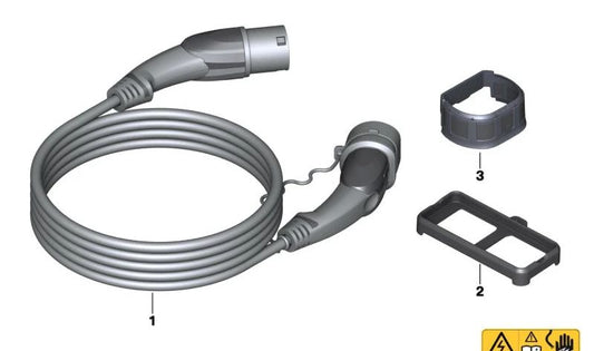 Charging cable for BMW 2 Series U06, X3 G08F, MINI Mini U25 (OEM 61448490537). Original BMW