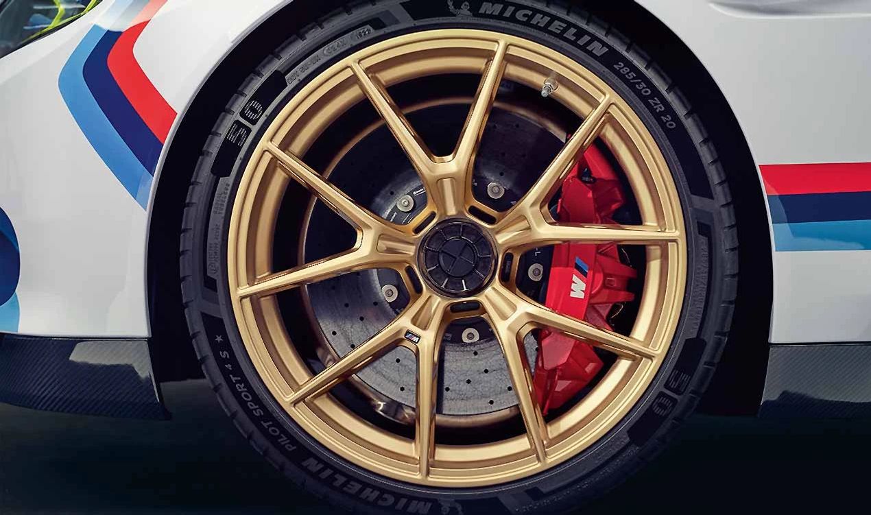 Llantas de aleación M Y-Spoke 963 doradas OEM 36107887612 para BMW G82. Diseño deportivo original BMW. Compatible con modelos BMW Serie 4 G82.