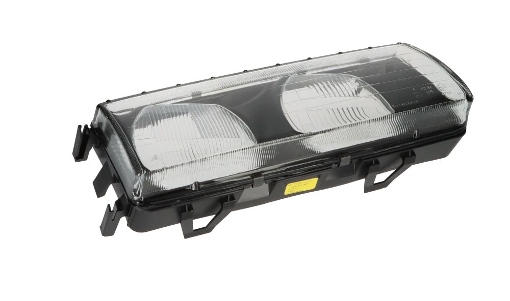 Cristal de faro derecho OEM 63128363506 para BMW E36. Original BMW.