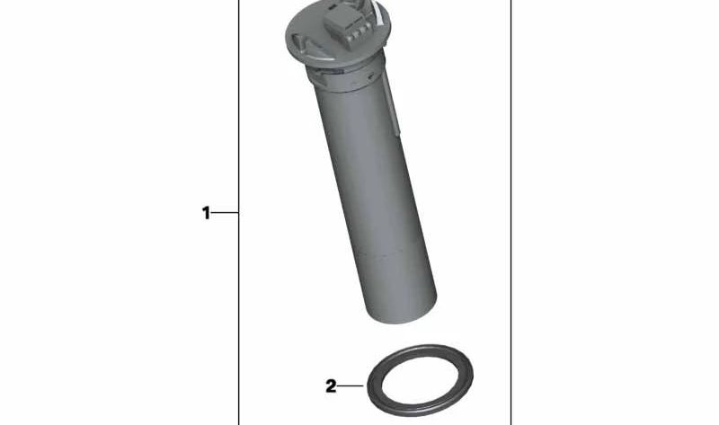 Junta del indicador de nivel depósito OEM 16148534587 para BMW Motorrad C 600 Sport, C 650 Sport, C 650 GT. Original BMW Motorrad.