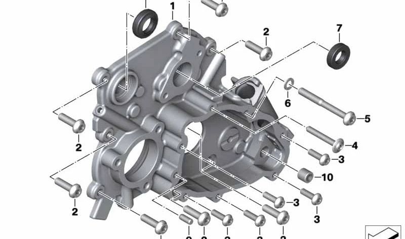 Cojinete de aguja OEM 11377504328 para BMW E65, E66. Original BMW.