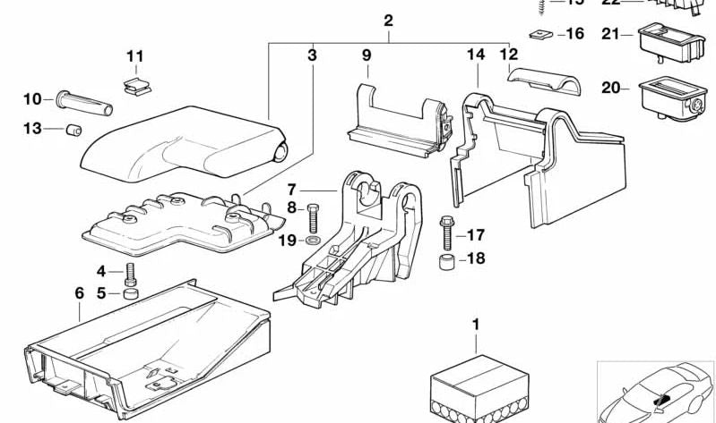 Grapa de fijación OEM 07149143792 para BMW E36, E90, E92, F07, E63 y MINI R50, R52, R53… y más. Original BMW y MINI.