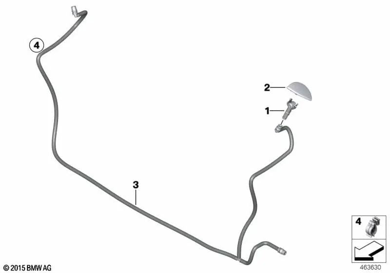 OEM support 07147575210 for MINI Countryman R60, Paceman R61, BMW 5 E60, E61, 6 E63, E64, 7 E65, E66, X5 E53, E70, X6 E71... and more. Original BMW and MINI.