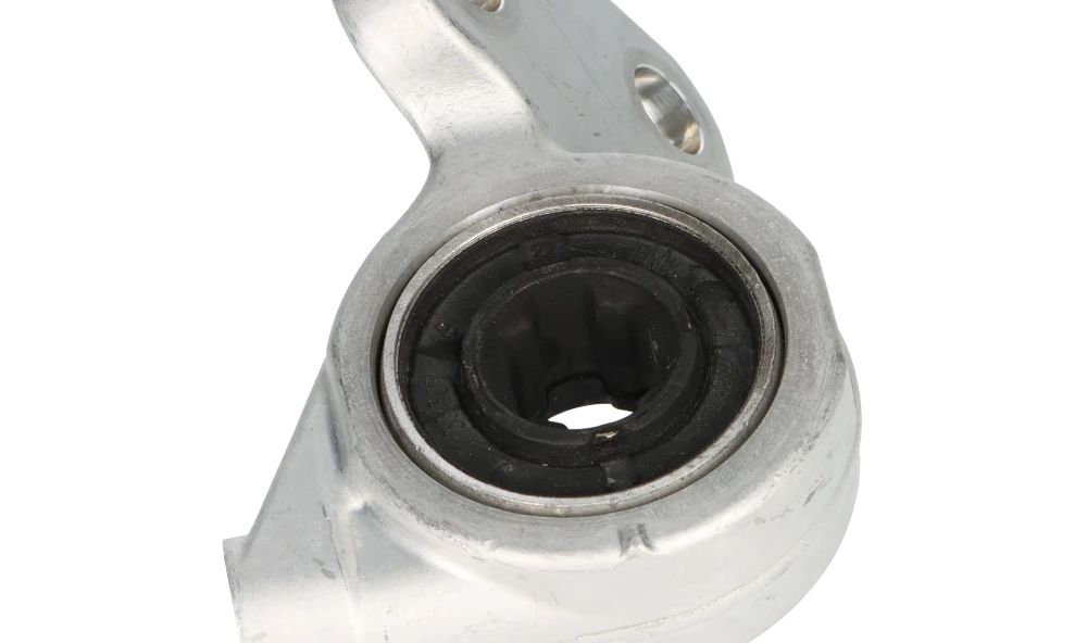 Soporte de brazo de suspensión con silentblock izquierdo OEM 31122229623 para BMW E46. Original BMW.