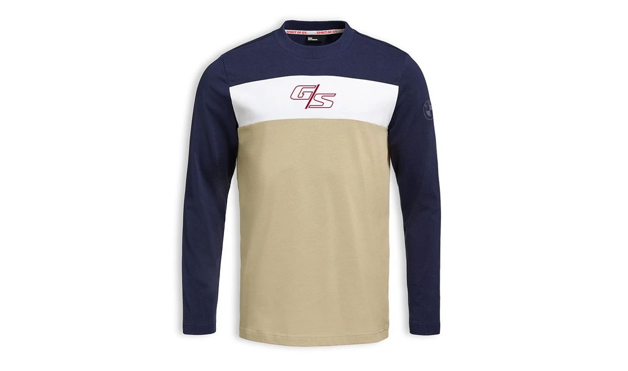 Camiseta manga larga GS arena talla M OEM 76615B3E2F1 para BMW. Original BMW Motorrad.