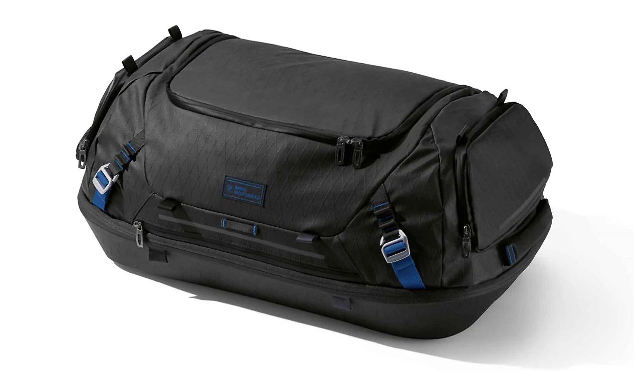 Sacoche de selle Black Collection OEM 77495A0E757 pour motos BMW R 1300 GS, R 1250 GS, K 1600 GT, F 850 GS, C 650 GT... et plus encore. BMW Motorrad d'origine.