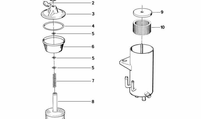 Señal de advertencia para BMW Serie 5 E28, Serie 6 E24, Serie 7 E23, E32, Serie 8 E31 (OEM 32411123327). Original BMW.