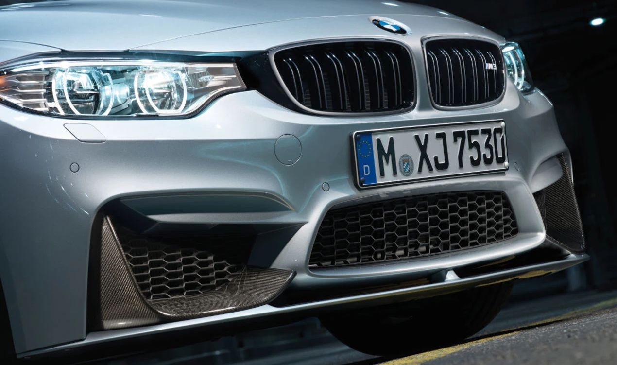 Spoiler delantero M Performance OEM 51192350712 para BMW M3 (F80) y M4 (F82, F83). Original BMW.