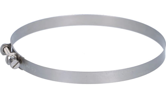 Abrazadera Ø83mm OEM 33171458346 para BMW Motorrad R248. Compatible con transmisión cardán y basculante trasero. Original BMW.