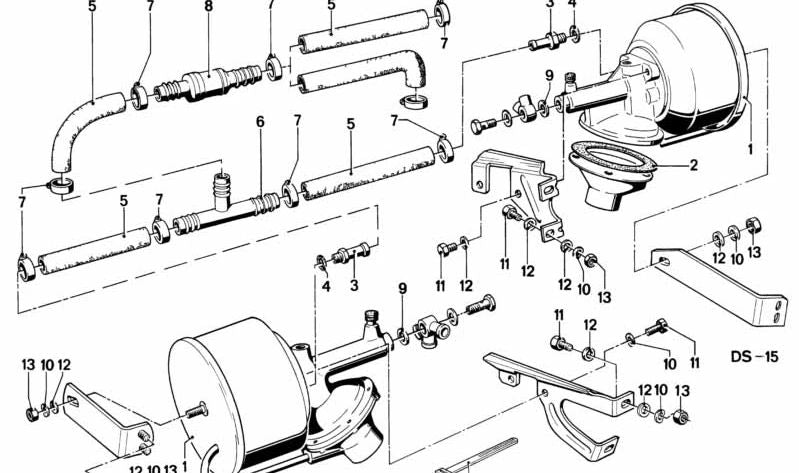 Conector distribuidor de freno OEM 34331103544 para BMW E21, E12, E28, E24, 2002, 1502. Compatible con sistemas de freno originales. Pieza genuina BMW.