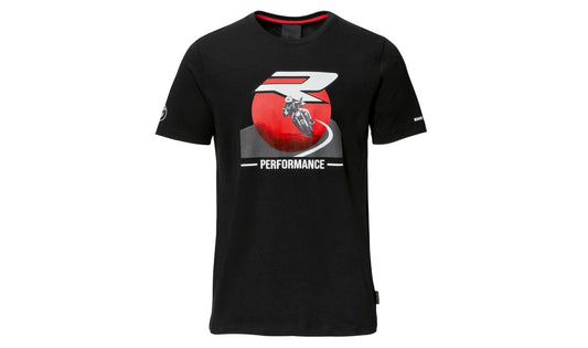 Camiseta negra talla XXL OEM 76617109941 para BMW Motorrad. Original BMW Motorrad.