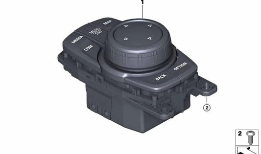 Módulo controlador OEM 65825A3B1E2 para BMW Serie 5 F90/F90N/G30/G30N/G31/G31N/G38/G38N, Serie 6 G32/G32N, X3 F97/G01/G08/G08E, X4 F98/G02. Original BMW.