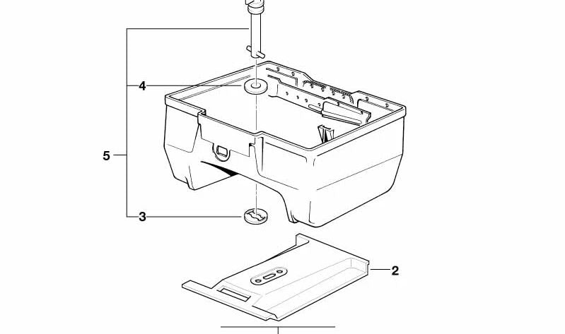 Placa de fijación OEM 46542300449 para BMW Motorrad K75, K100, K75 RT, K75 S, K100 LT, K100 RS. Compatible con modelos entre 1983 y 1996. Pieza original BMW Motorrad.