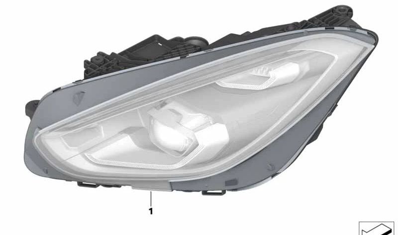LED AHL High LEGA para BMW Z4 G29 (OEM 63119498480). BMW original