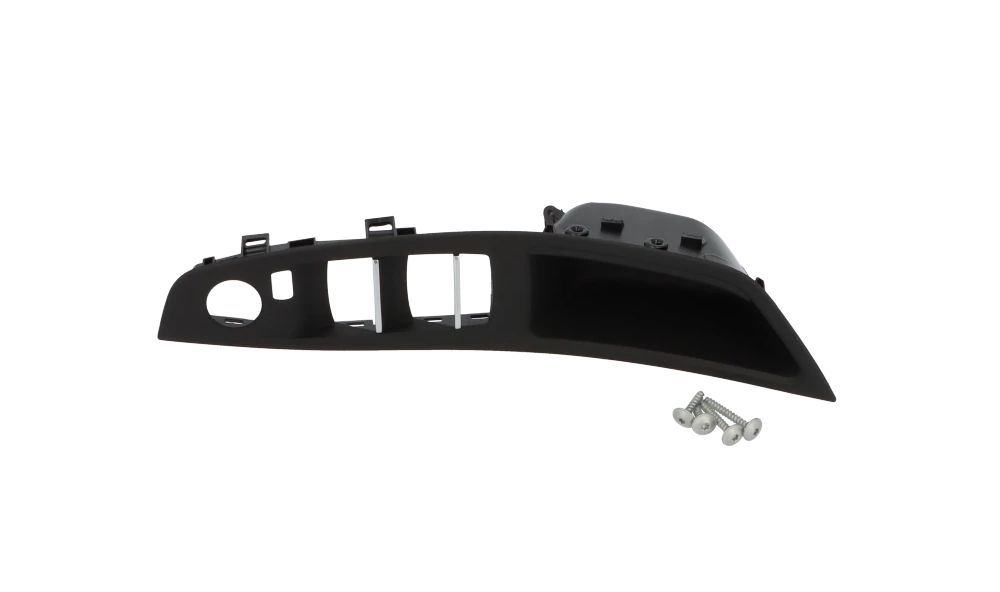 Manilla interior puerta izquierda negra OEM 51417225865 para BMW F10, F10N, F11, F11N, F18N. Original BMW.
