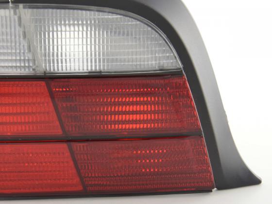 Pilotos traseros BMW Serie 3 Coupé E36 91-98 rojo/blanco