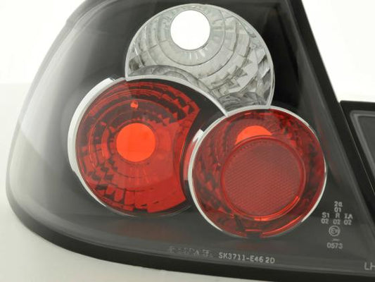Luzes traseiras BMW Série 3 Coupé E46 97-02 pretas