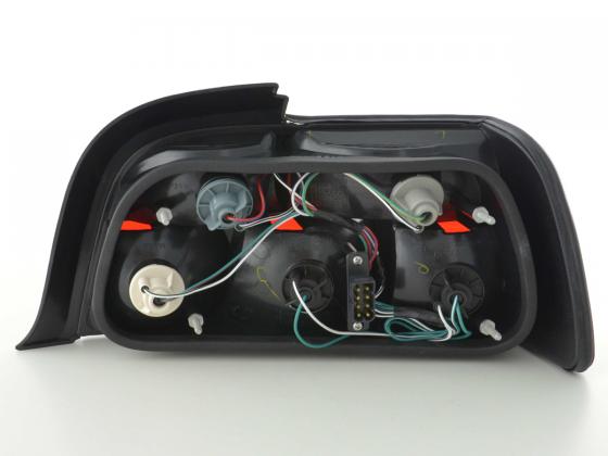 Taillights BMW 3 Series Coupe E36 91-98 red white