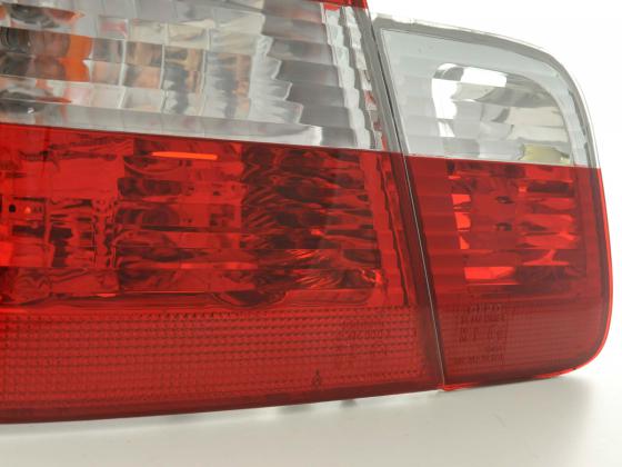 Pilotos traseros BMW Serie 3 Berlina E46 98-01 blanco/rojo