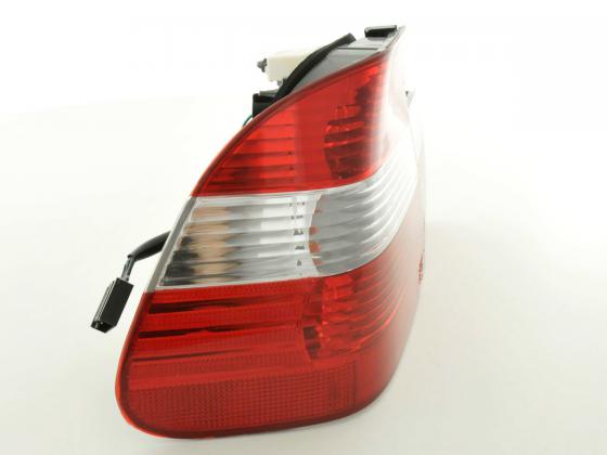 Taillights BMW 3 Series Sedan E46 98-01 white/red