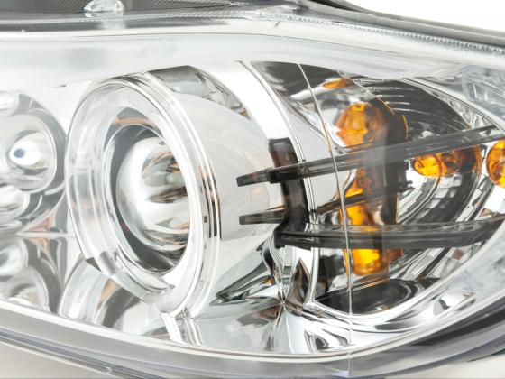 Faros delanteros delanteros BMW Serie 3 E90 / E91 05-08 cromados