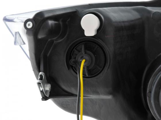 Faros delanteros delanteros BMW Serie 3 E90 / E91 05-08 cromados