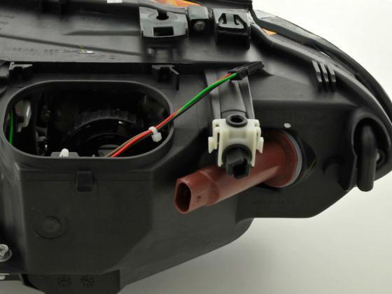 Recambio faro derecho BMW Serie 3 E46 Coupé 03-06, negro