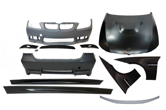 Kit De Carrocería BMW E90 05-08 Look M3 Con Aletas