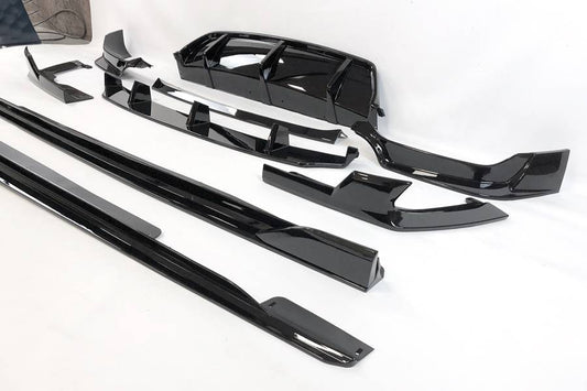 Kit De Carrocería BMW G06 X6 Look M Performance Brillante Negro