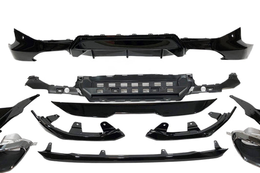 Kit De Carrocería BMW G42 Coupe Look M Performance Brillante Negro