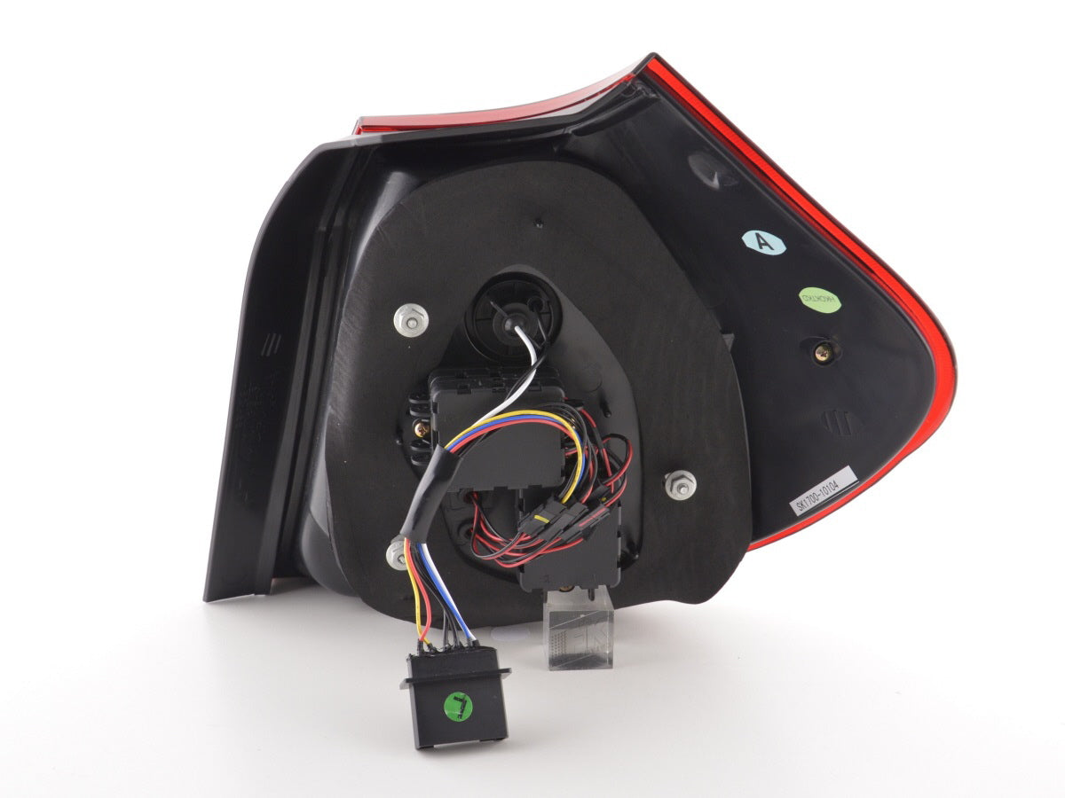 Feux arrières LED BMW Série 1 E87 / E81 3/5 portes. 04-06 transparent/rouge