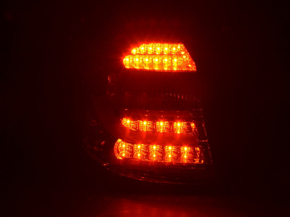 Pilotos traseros LED BMW Serie 1 E87 / E81 3/5 puertas, años 04-06, color negro