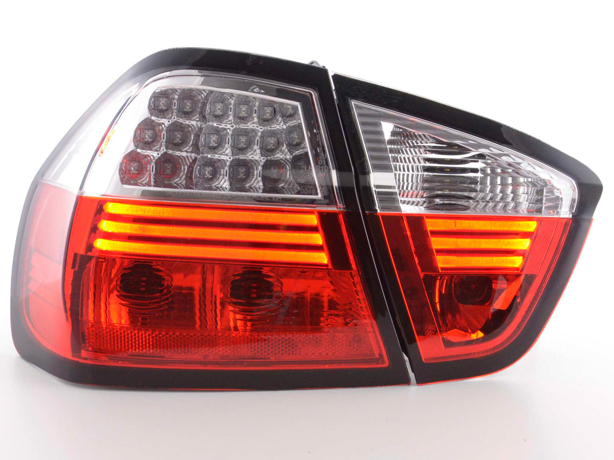 Pilotos traseros LED BMW Serie 3 Berlina Tipo E90 05-08 transparente/rojo