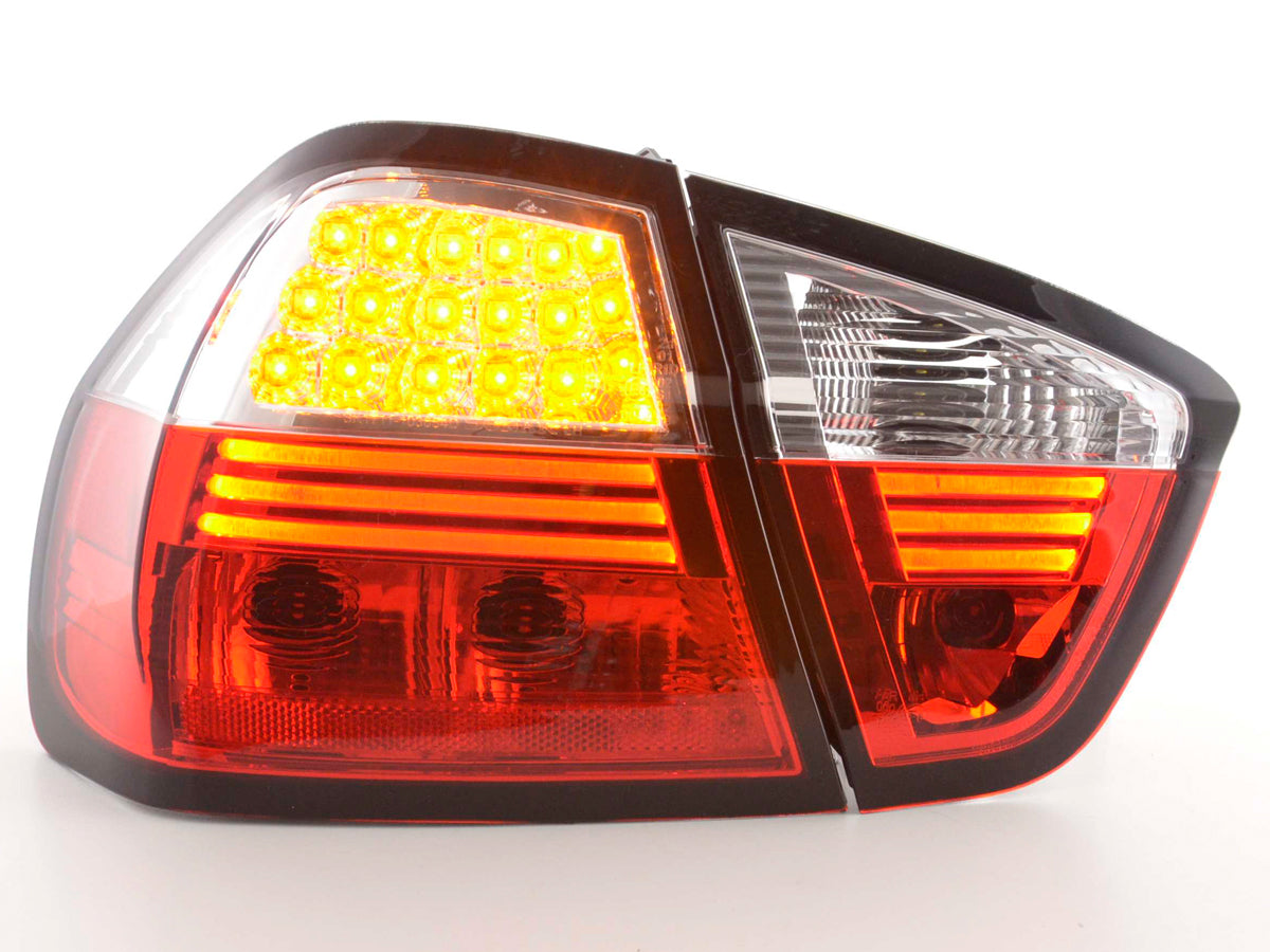 Pilotos traseros LED BMW Serie 3 Berlina Tipo E90 05-08 transparente/rojo