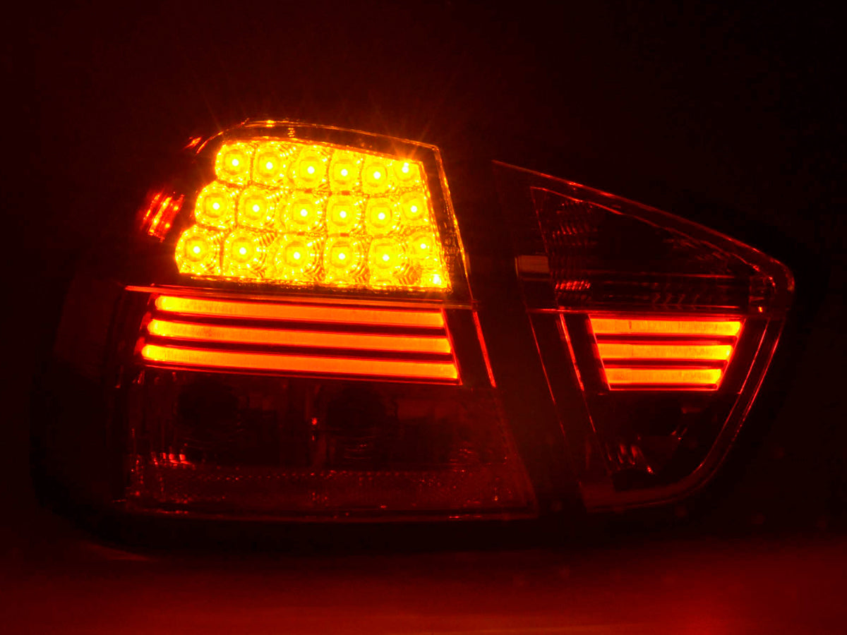 Pilotos traseros LED BMW Serie 3 Berlina Tipo E90 05-08 transparente/rojo