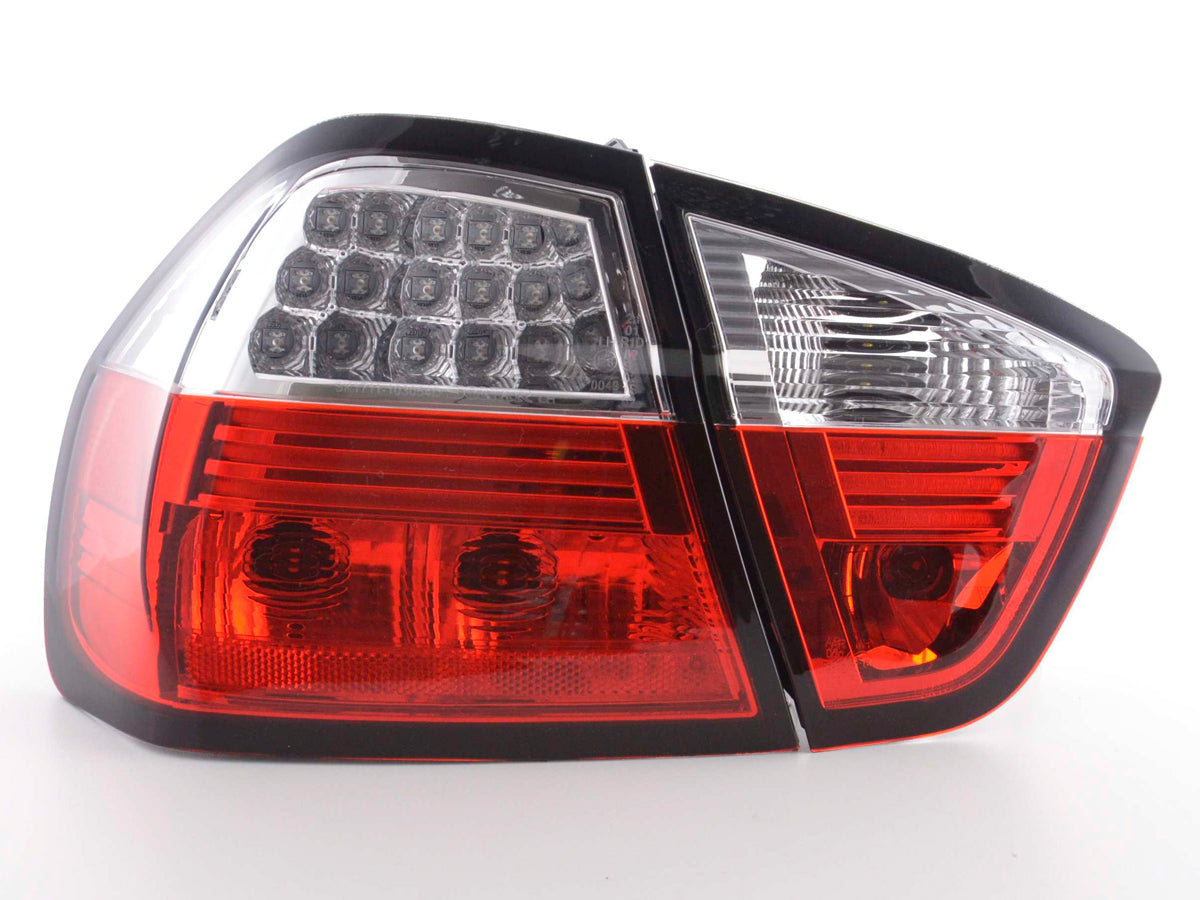 Pilotos traseros LED BMW Serie 3 Berlina Tipo E90 05-08 transparente/rojo
