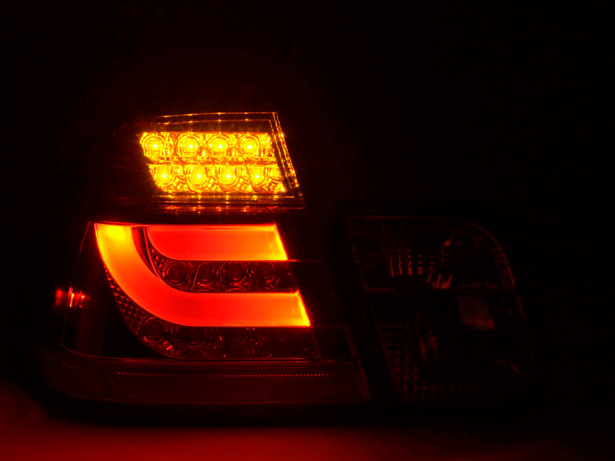 Pilotos traseros LED BMW Serie 3 E46 Berlina restyling 09/2001 a 2005 rojo/transparente