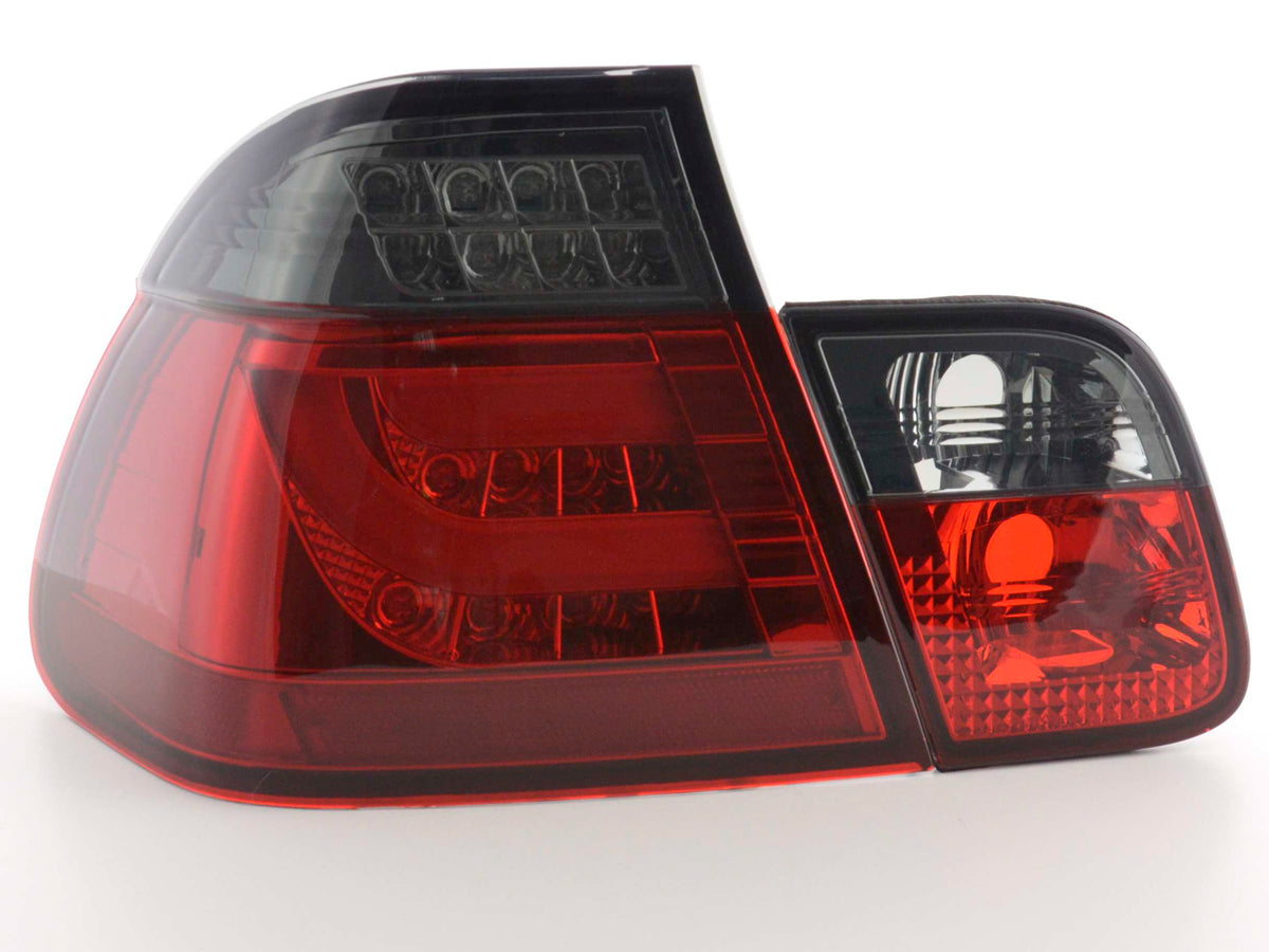 Pilotos traseros LED BMW Serie 3 E46 Berlina 98-01 rojo/negro