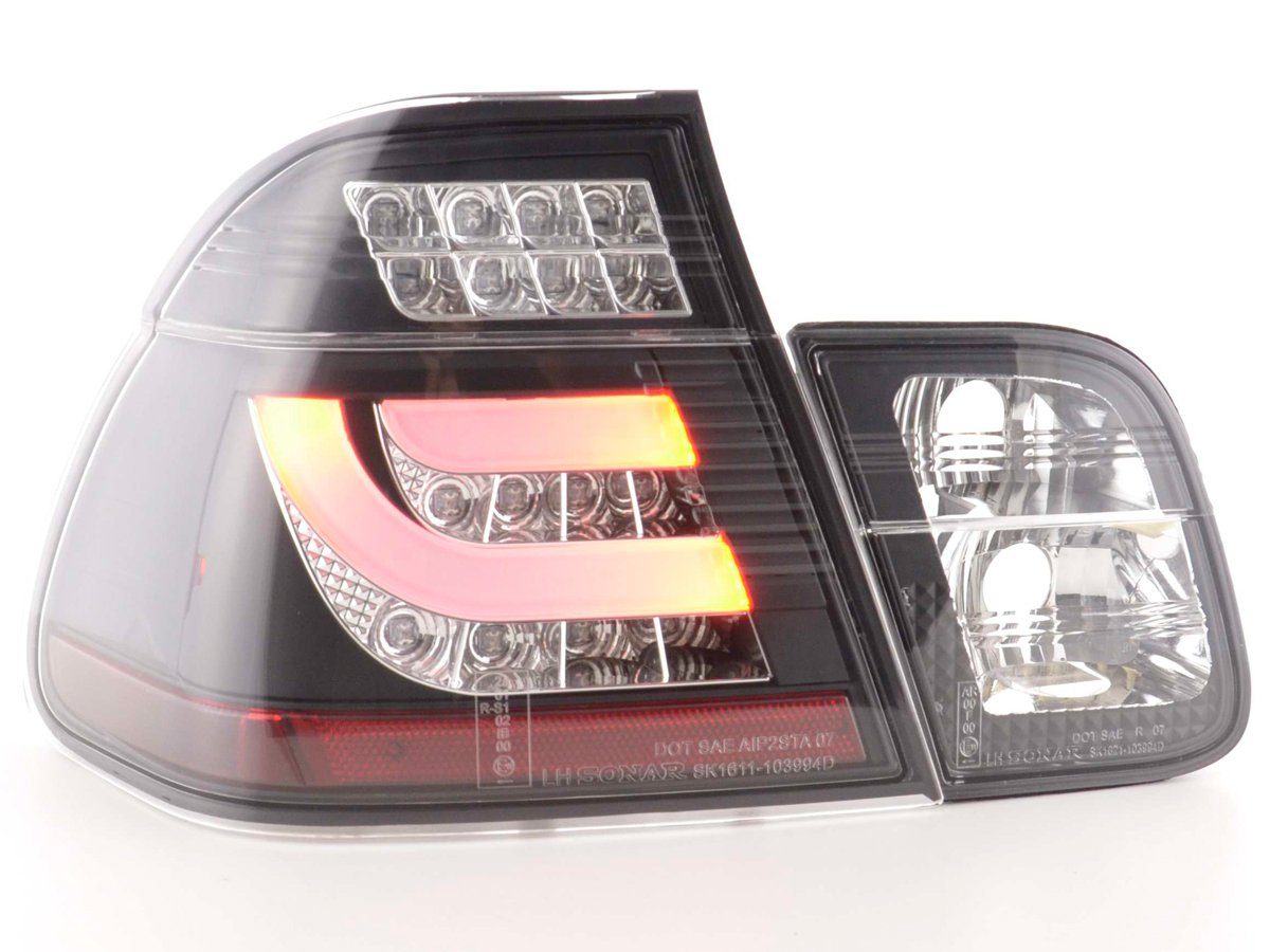 Juego De Luces Traseras Led Bmw 3Er E46 Limo 02-05 Negro Lights > Rear/tail Lights