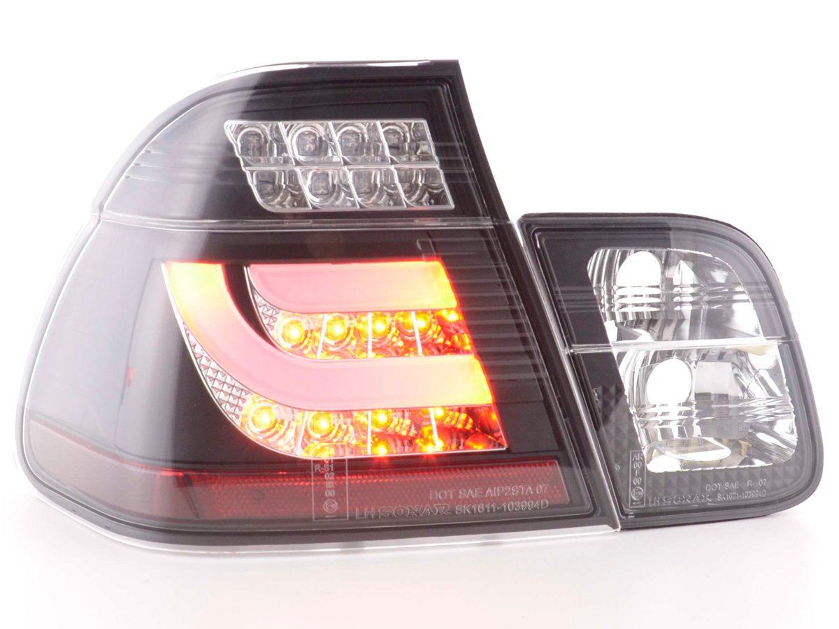 Juego De Luces Traseras Led Bmw 3Er E46 Limo 02-05 Negro Lights > Rear/tail Lights