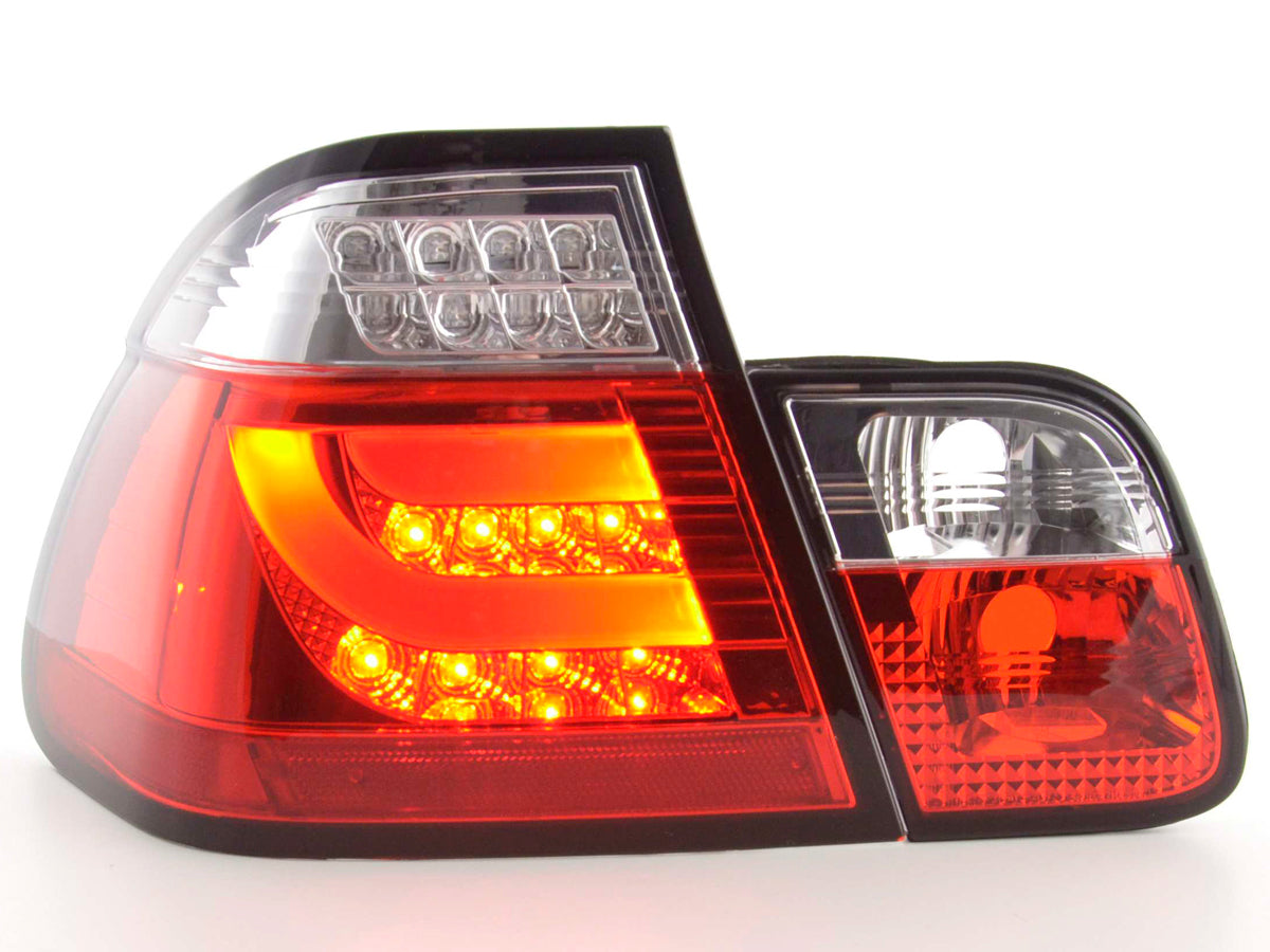 Pilotos traseros LED BMW Serie 3 E46 Berlina 02-05 rojo/transparente